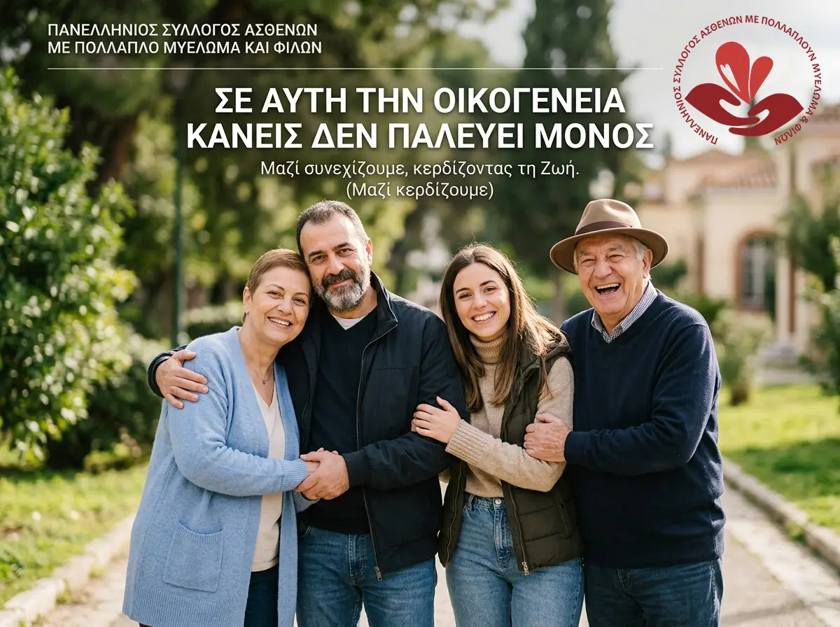 Σε αυτή την οικογένεια κανείς δεν παλεύει μόνος